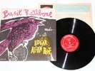 Basil Rathbone Reads Edgar Allan Poe - Vinyl LP 1958 Caedmon Records TC 1028