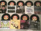 BILLY JOEL-9 DIFFERENT PICTURE SLEEVES+45RPM RECORDS-UPTOWN GIRL-BABY GRAND-MORE