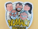 Adesivo  I Nomadi Brothers Augusto Daolio Beppe Carletti