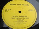 Saffron Summerfield FANCY MEETING YOU HERE 1976 UK LP Mother Earth PLAYS EX/EX+