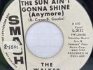 The Walker Bros. Smash 45 The Sun Ain't Gonna Shine Anymore White Label Promo