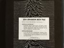 rare JOY DIVISION Box File 3x LP Ltd. Edition BOX SET