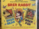 [CHILDREN/KIDS] EXC LP [DISNEY] UNCLE REMUS Songs And Stories [1967] w/Book