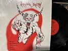 Raging Death Vol. 1 LP 1987 Godly Records – GRX 001 VG+ [OBITUARY/SADUS] *RARE *