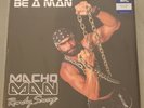 Macho Man Randy Savage - Be A Man RED Colored Vinyl LP Best Buy Exclusive WWE