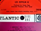 Led Zeppelin III Red Plum Uk 1st Press 1970 Peter Grant Credit A5B5  Ex vinyl