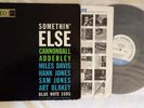 Somethin' Else Cannonball Adderley Miles Davis Blue Note 1st Stereo Press US VG
