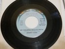Johnny Cash 45 My Children Walk In Truth Promo RARE +Tony Austin I Walk the Line