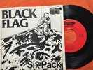 U.S. Hardcore Punk: Black Flag Original  ‘81 SST 7” EP “Six Pack” with Orig PS