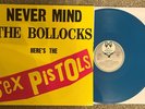 Sex Pistols Never Mind the Bollocks Vinyl LP German with Insert PRESS BLUE VINYL