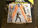 Vinyl LP Record Album Movie Soundtrack James Bond For Your Eyes Only 1981