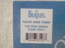 Beatles Now and Then /Love Me Do SEALED CLEAR 7in. Single ships from U.S.