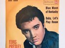 Elvis Presley 45 giri “Blue moon of Kentucky/Baby,let’s play house”RCA Italiana