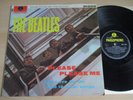 THE BEATLES, RARE ORIGINAL Y/B VINYL LP, PLEASE PLEASE ME, PMC 1202 1N/1N, MONO