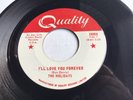 Rare Canada 1966 Soul 45 * The Holidays* I’ll Love You Forever  Quality