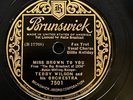 BILLIE HOLIDAY & TEDDY WILSON’S ORCH - ‘MISS BROWN TO YOU’ BRUNSWICK 7501 78 E+