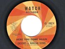 LOW RIDER/NORTHERN SOUL 45  The McMillan Sisters & Crescents  Watch  1902 *prom*