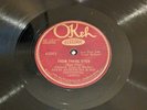 Louis Armstrong Orch Okeh 41501 Them There Eyes Little Joe Jazz 78 E+