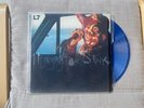 L7 / HUNGRY FOR STINK BLUE VINYL  #9-45624 PUNK FEMALE ROCK Record Slash