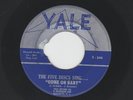 DOOWOP 45 - FIVE DISCS - COME ON BABY / I DONT KNOW WHAT I'LL DO-HEAR -1960 YALE