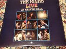 THE KINKS - LIVE AT KELVIN HALL - UK PYE RECORDS 1968 - ORIG PINK LABEL MONO LP