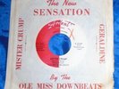 Vintage 1961 45 RPM Promo Copy OLE MISS DOWNBEATS Geraldine, ORIGINAL SLEEVE, VG