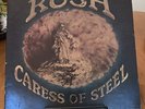 Rush Caress Of Steel Lp Mercury SRM 1-1046 Gatefold Geddy Lee 1975