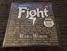 FIGHT WAR OF WORDS WHITE WITH BLACK SPLATTER VINYL RECORD RSD LP ROB HALFORD