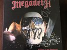 megadeth vinyl lp Signed Record Rare Killing Is My Business Vintage Autograph