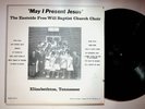 Elizabethton TN Eastside Free Will Baptist Gospel Christian Vinyl LP Record VG+