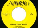 JUNIOR THOMPSON - Who's Knocking? / How Come You Do Me -TUNE- Rockabilly 45 Re