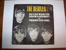 The Beatles 45 RPM Do You Want To Know A Secret and Thank You Girl w/ Slip