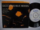 MILES DAVIS Blue Moods Vol 1 EP Nature Boy +1 45 7 1959 Denmark Debut Dep 27 VG+
