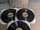DARK WAS THE NIGHT - Vinyl 3 LP Compilation - VG+ Wax  Rare