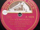 Very RARE Tibet/Tibetan Folk 78 LHASA ORCHESTRA / TASHI, HLAKPA & DACHUNG  *HEAR