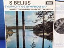 DECCA SXL 6236 *WBg ED2* 1ST* MAAZEL* SIBELIUS SYMPHONIES NOS.5 & 7* VPO* NM