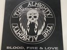 The Almighty – Blood, Fire & Love {1989 Vinyl } Rock, Hard Rock, Heavy Metal