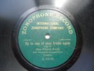 Miss Florrie Forde Up To One Of Your Tricks Again X 43149 Zonophone V+