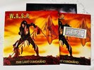 W.A.S.P. - The Last Command JAPAN LP STICKER POSTER 1985 MINT ROCK METAL RARE