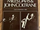 Miles Davis and John Coltrane Superb NM  Dragon 2 lp Live In Stockholm 1960