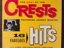 THE CRESTS Best of the Crests - RARE 1960 1st Press Coed LP - BEAUTIFUL EX+