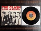 The Clash : Somebody Got Murdered 7” Spanish  press punk Strummer Not KBD