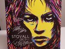 AUTOGRAPHED Microwave - Stovall Neon Violet/Bone Galaxy Colored Vinyl Signed NEW