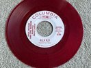 PAUL REVERE AND THE RAIDERS KICKS 45 WHITE LABEL PROMO RED VINYL COLUMBIA MINT