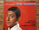 TRES RARE Serge Gainsbourg L'étonnant 45T vinyle