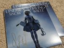 Lindsey Stirling Snow Waltz Vinyl LP Signed Exclusive Ice Blue Christmas Music