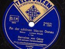 Barnabas von Geczy Orchester : An der schönen blauen Donau - Walzer Joh. Strauss