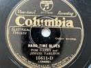 Darby & Tarlton Columbia 15611 Hard Time Blues Pork Chops 78 RPM Blues Record