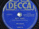 Pop 78 INK SPOTS Hey Doc  DECCA 3987 fallout HEAR 1529