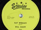 Rockabilly 78 BILL MACK Fat Woman STARDAY 231 E/E- HEAR 1530